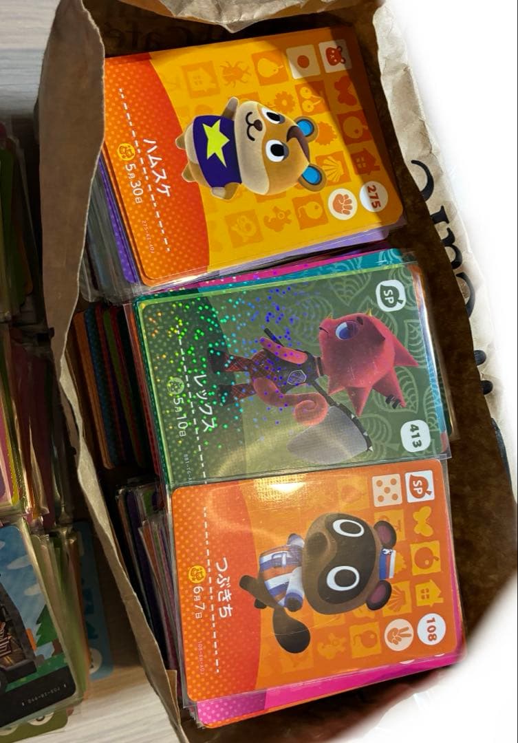 650枚以上 セット まとめ売り カード アミーボ amiibo どうぶつの森