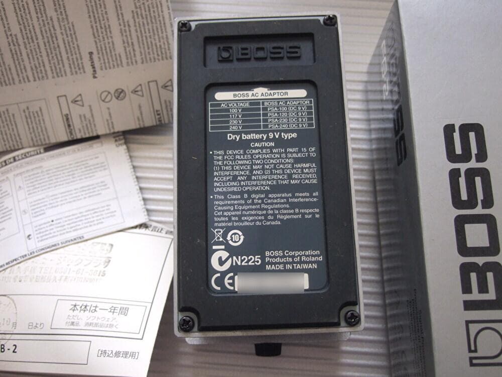 美品 付属品完備 Boss FB-2 Feedbacker Booster