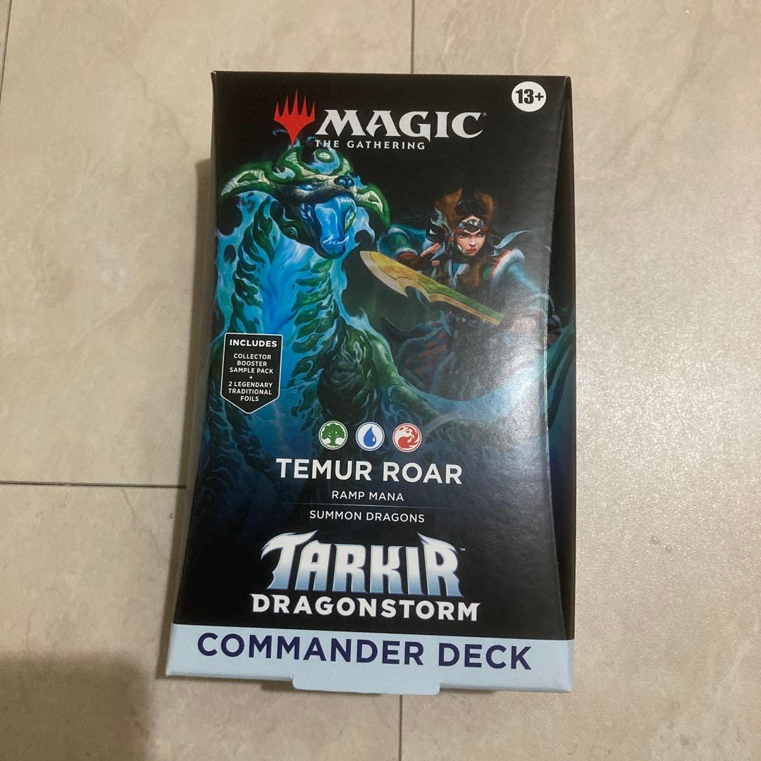 mtg 未開封 ティムールの咆哮 英語版 統率者デッキ