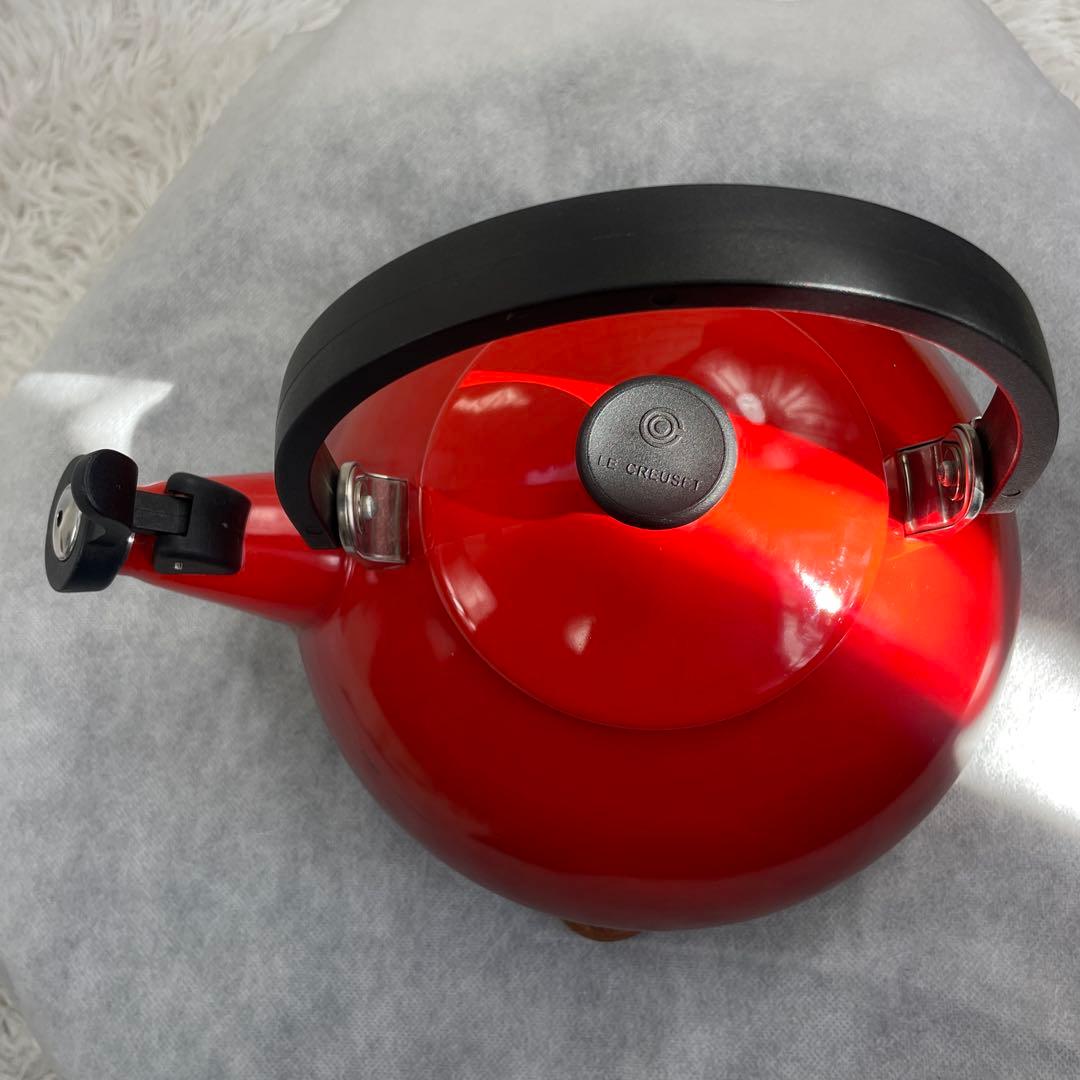 LE CREUSET/ル.クルーゼ、ケトル、やかん、1.5ℓ、IH対応、チェリー