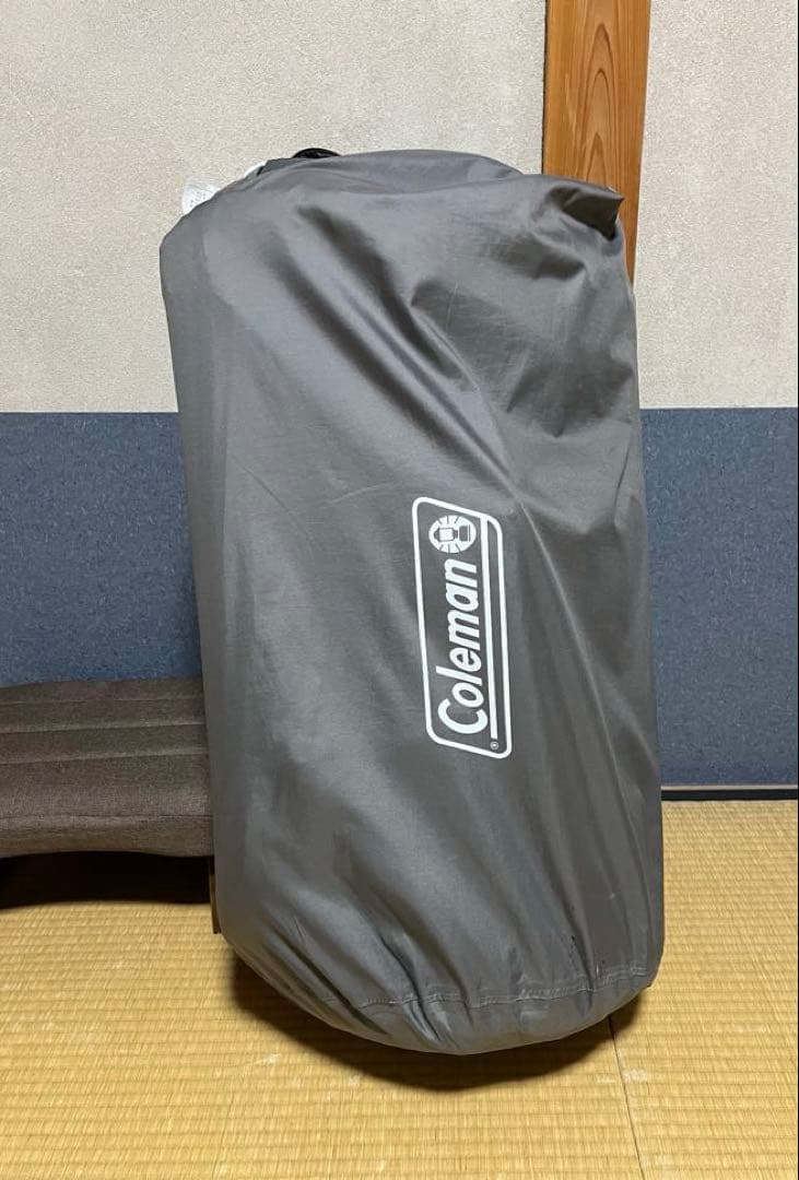Coleman インフレーターマット グレー　ダブルサイズ