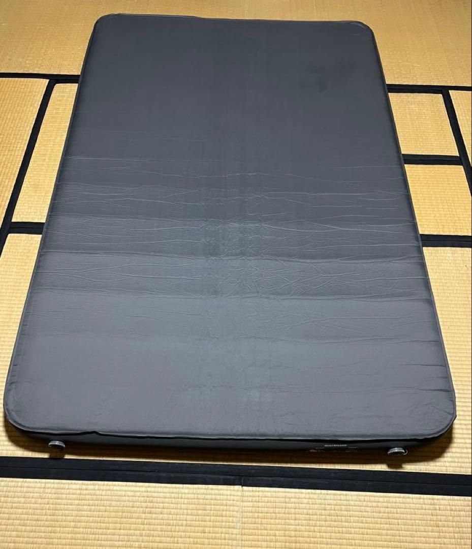 Coleman インフレーターマット グレー　ダブルサイズ