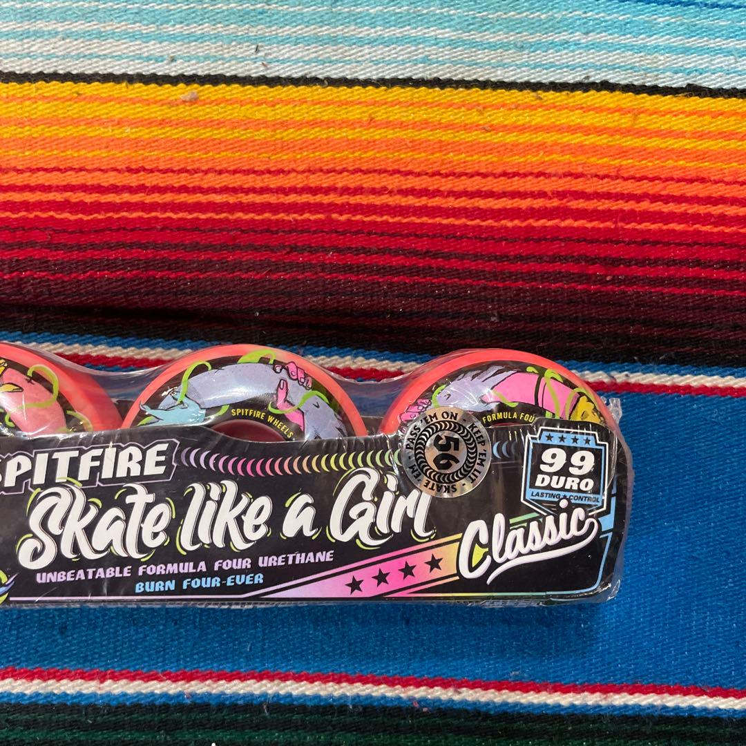 スケートボード SPITFIRE SKATE LIKE A GIRL 99 DURO 56mm