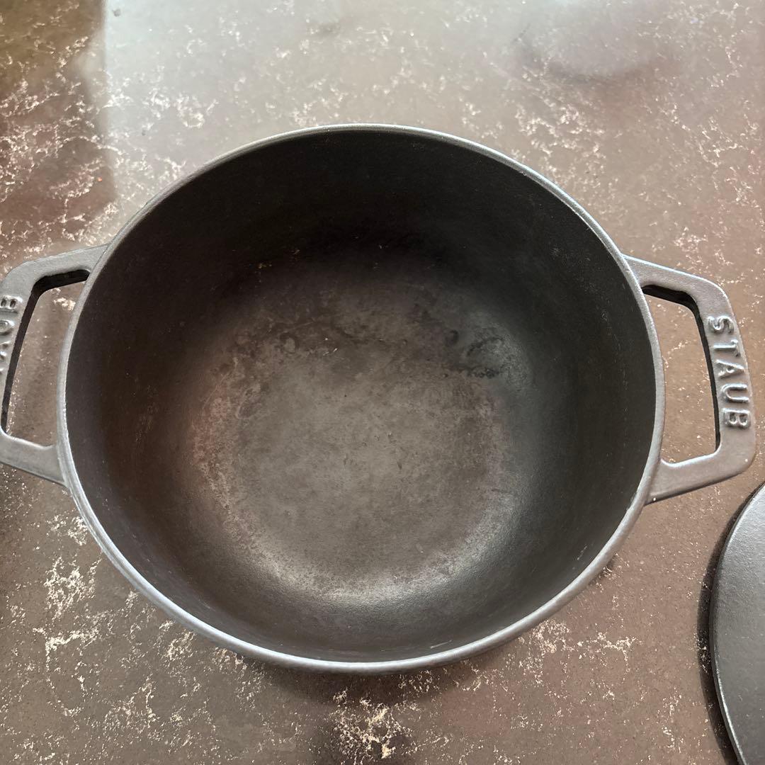 STAUB 両手鍋 18cm フランス製