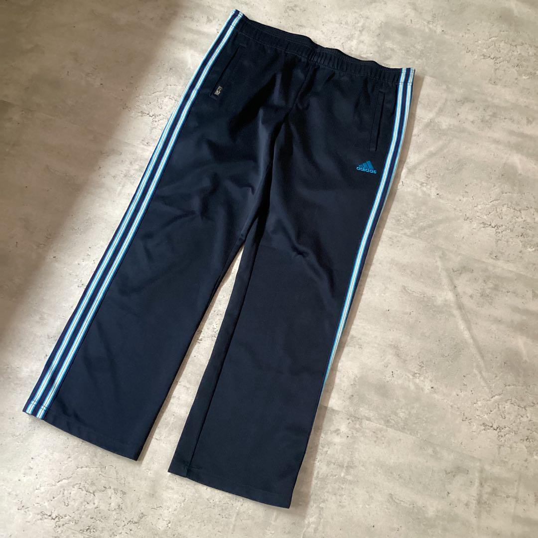 adidas アディダス　ジャージセットアップ　スポーツウェア　ブラック