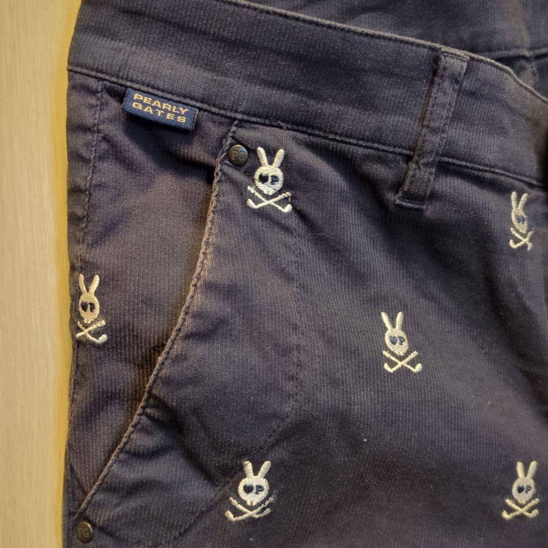 PEARLY GATES パンツ ネイビー