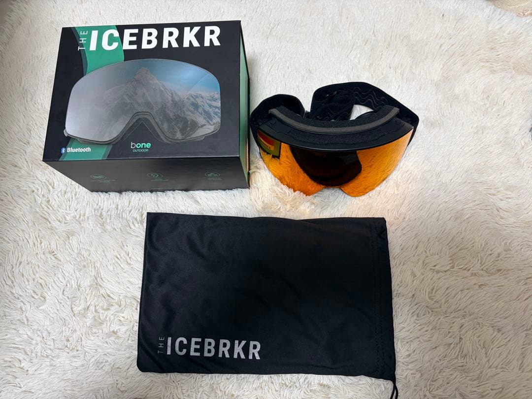 bone ICEBRKR Bluetooth ゴーグル