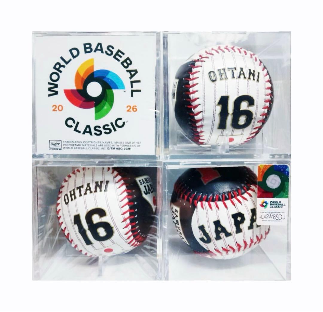 2026 WBC 侍ジャパン 大谷翔平 ローリングス レプリカボール 新品2個