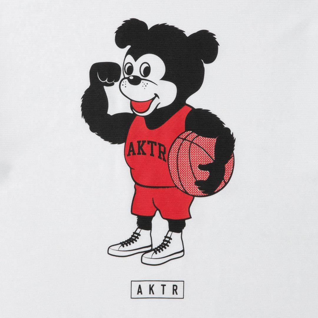 AKTR アクター　BASIC NICK L/S SPORTS TEE WH