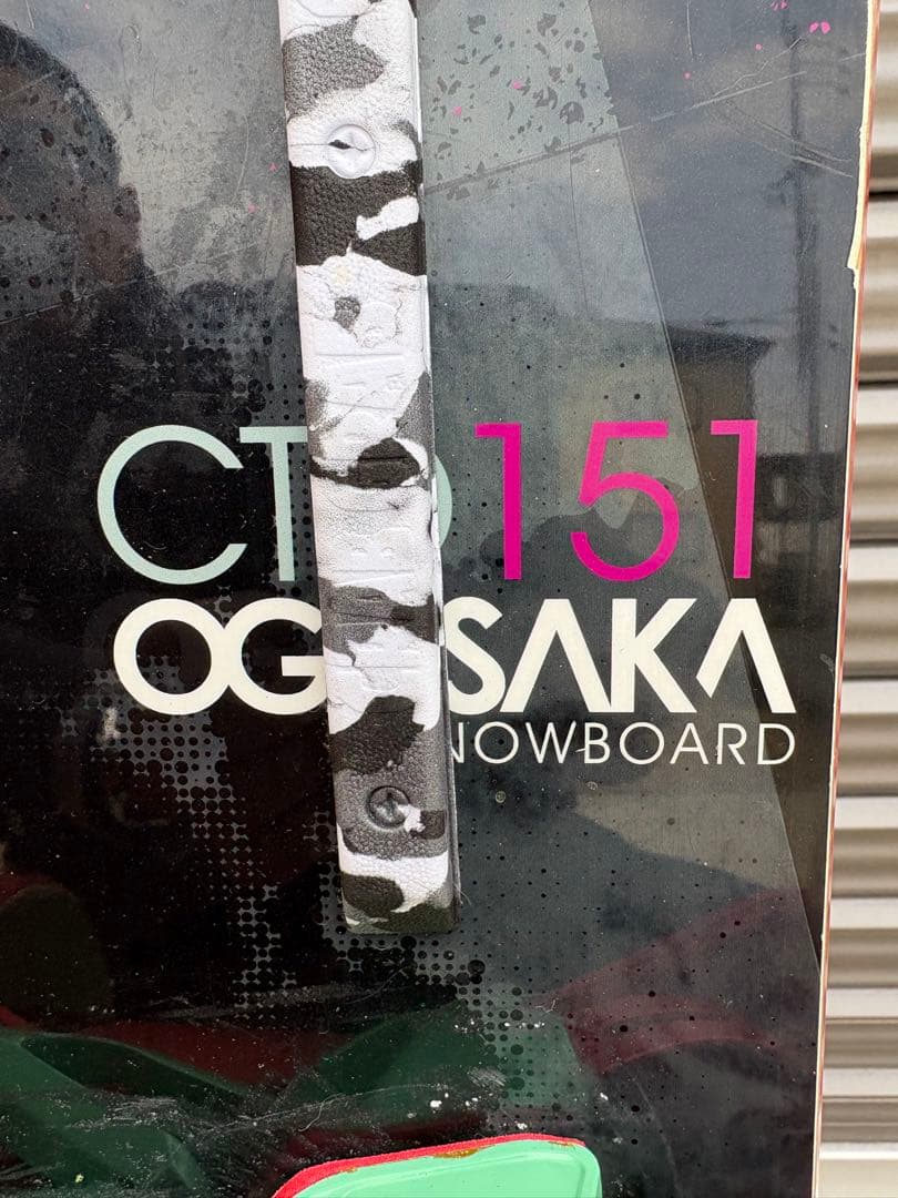 OGASAKA　スノーボード CTD151cm　ビンディング付き　CT オガサカ