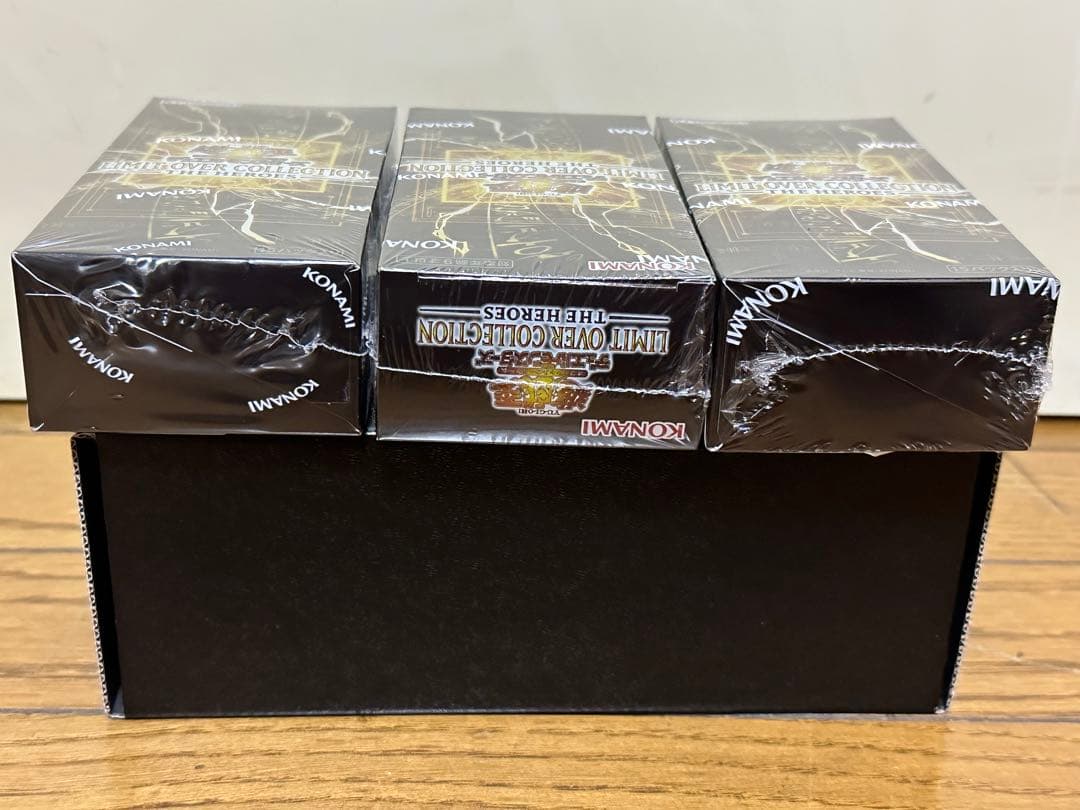 【シュリンク付き】遊戯王OCG LIMIT OVER COLLECTION 3箱