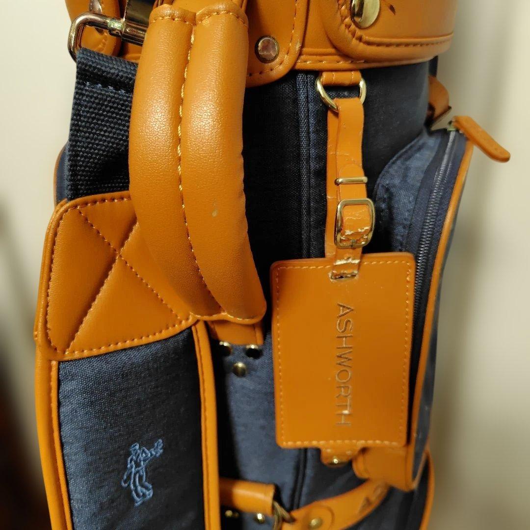 『美品』ashworth アシュワース キャディバッグ 軽量