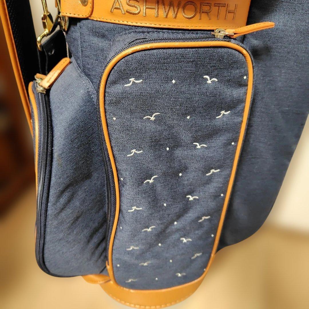 『美品』ashworth アシュワース キャディバッグ 軽量