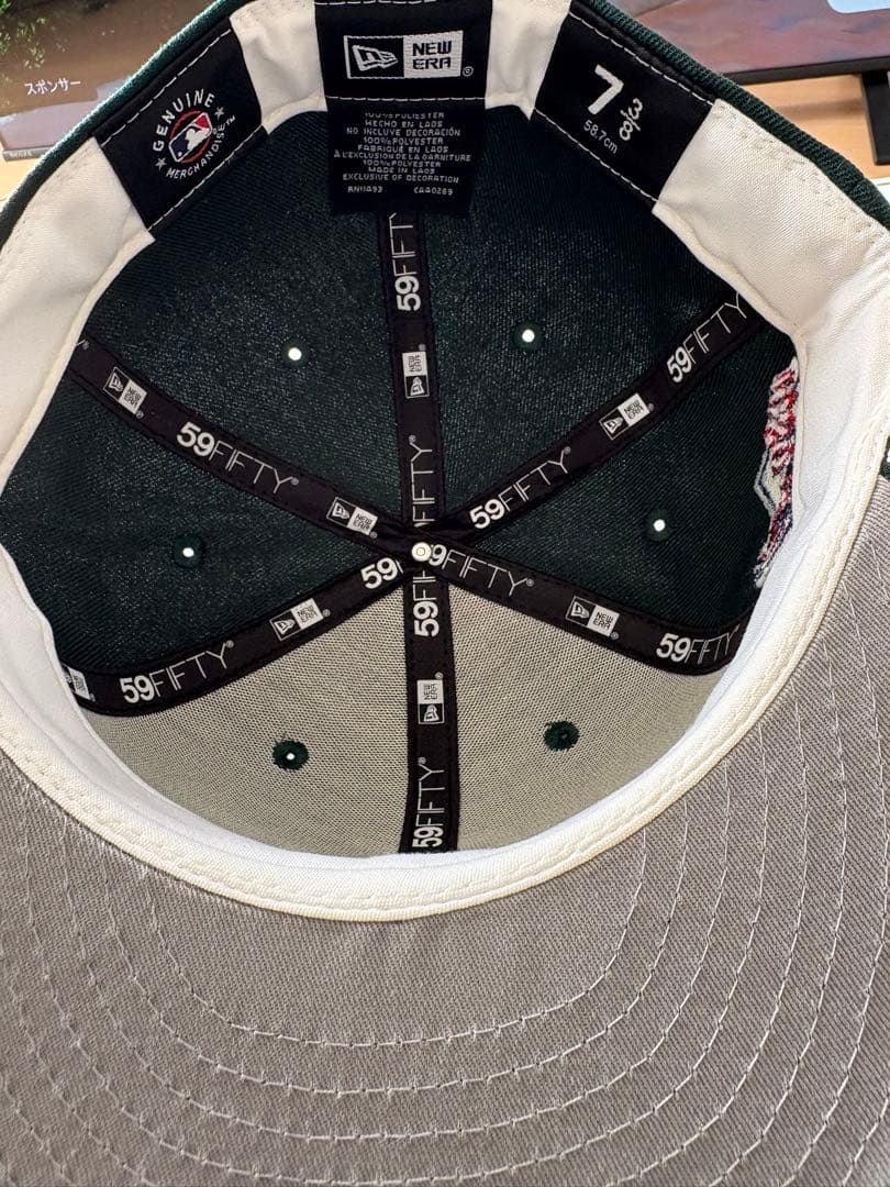NEWERA 59fiftyオークランドアスレチックス