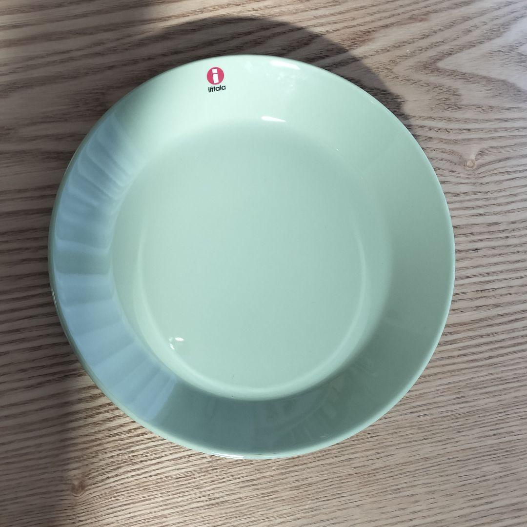 【廃盤色】 TEEMA 17cm プレート 2枚　セラドングリーン