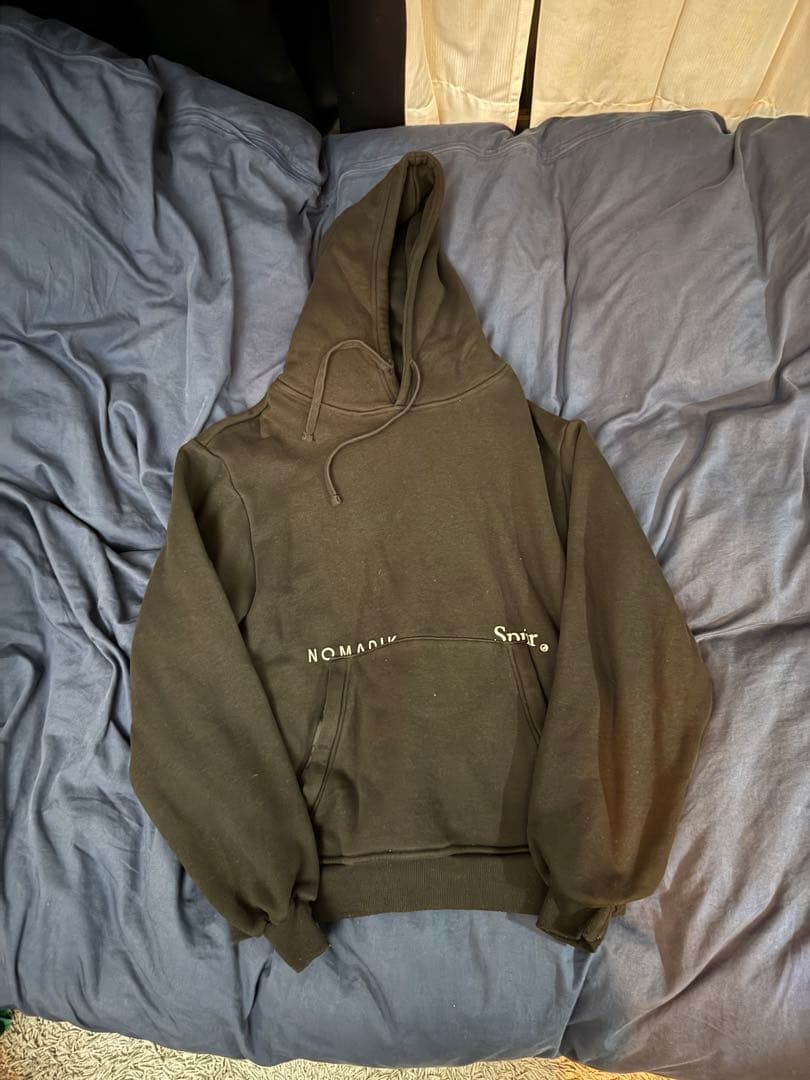 nomadik hoodie M ブラック