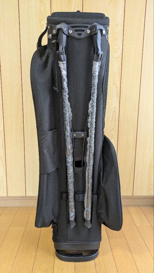 SPALDING ブラックゴルフバッグ