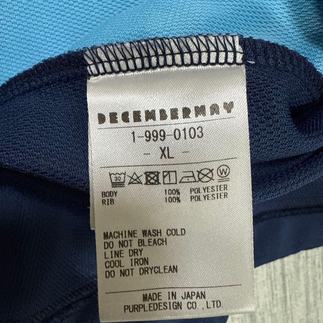 DECEMBER MAY ディセンバーメイ　メンズポロシャツ　XL