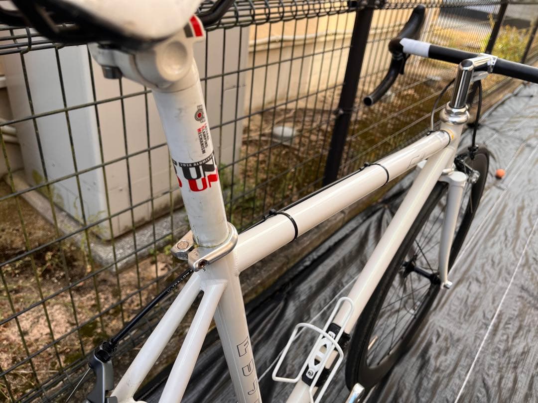 フジフェザーピストシングルスピード完成車　豪華オマケ付　直接手渡し限定