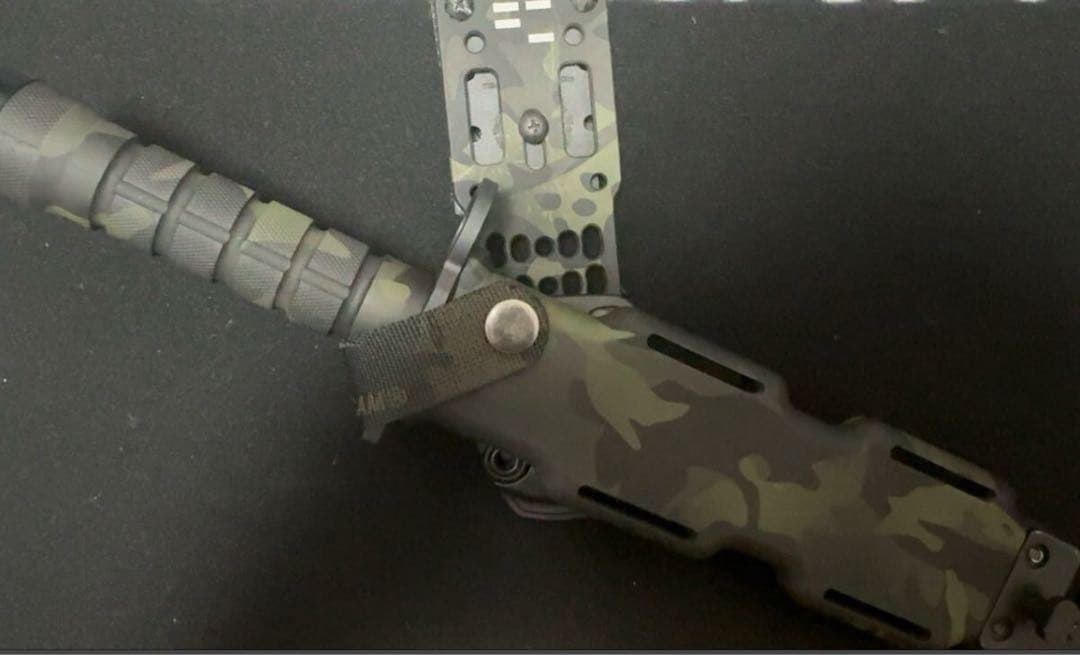 実物　BUCK188 セラコートカスタムナイフ m9 フロビス　サバイバルナイフ