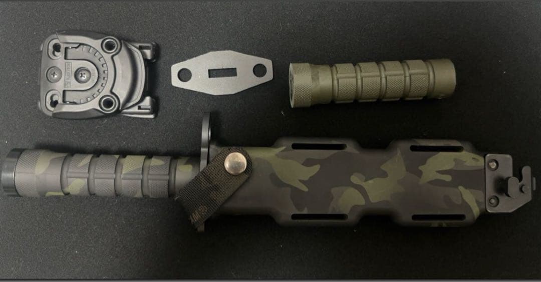 実物　BUCK188 セラコートカスタムナイフ m9 フロビス　サバイバルナイフ