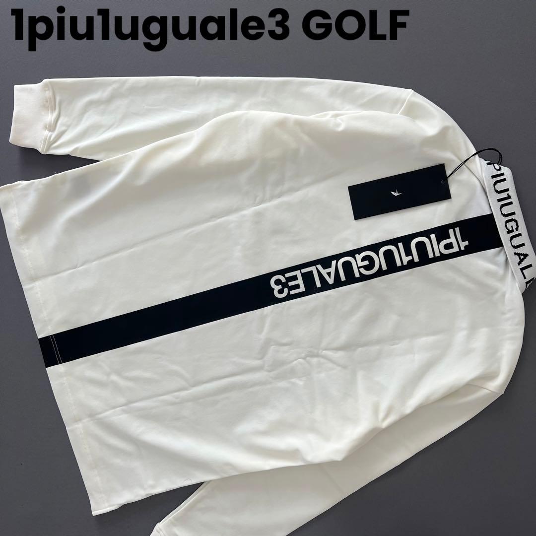 【新品】1piu1uguale3 GOLF ポロシャツ　長袖　メンズ　ゴルフ　L