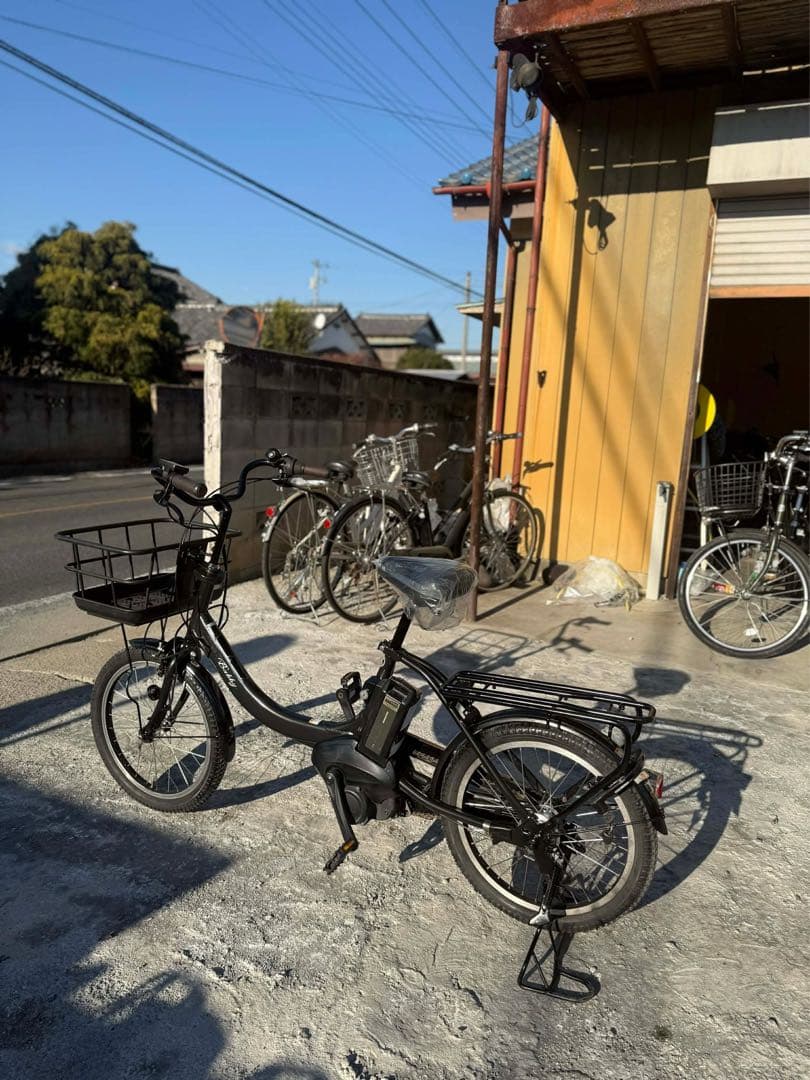 ヤマハ電動アシスト自転車 ブラック