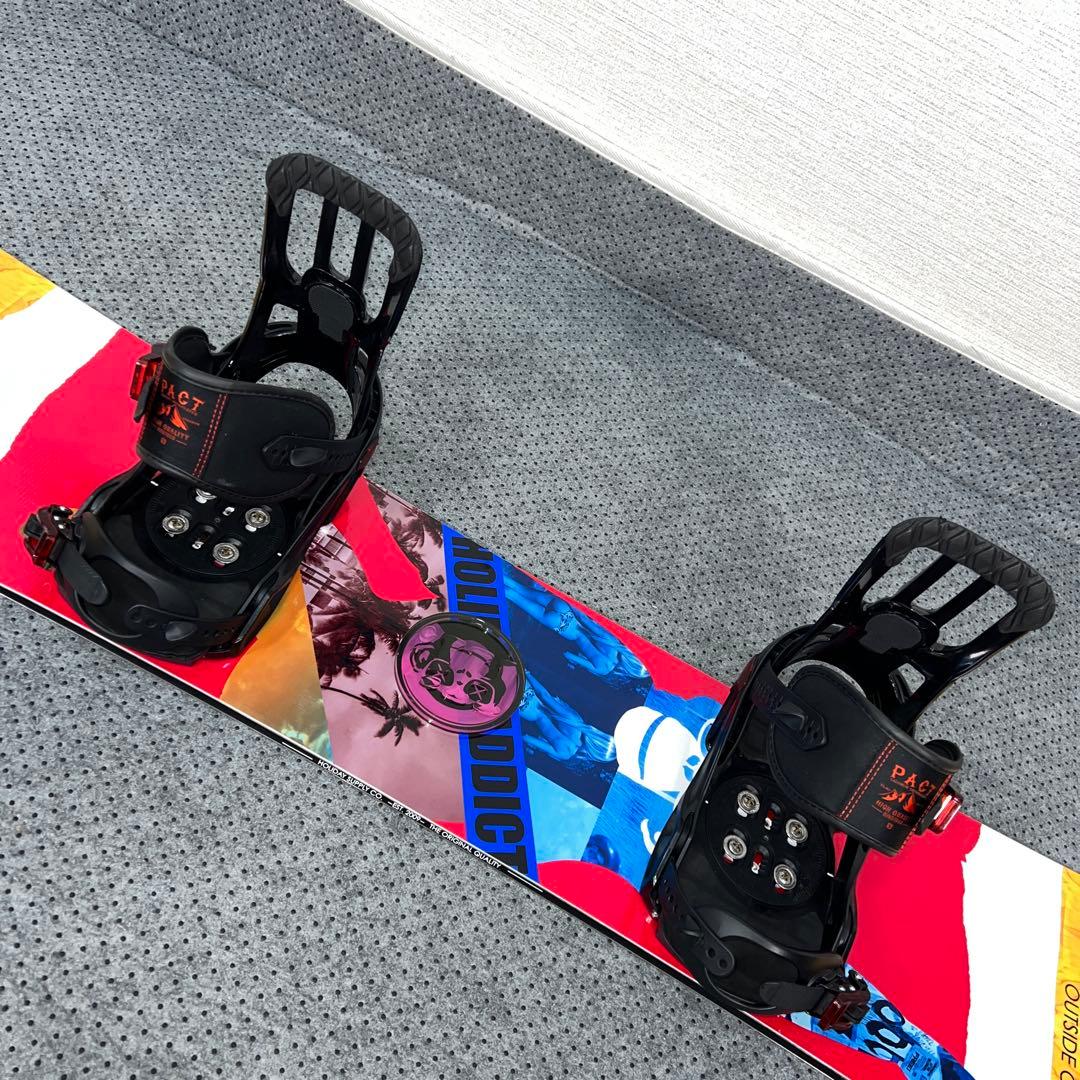 ５回使用 140cm HOLIDAY ADDICT×SALOMON PACT S