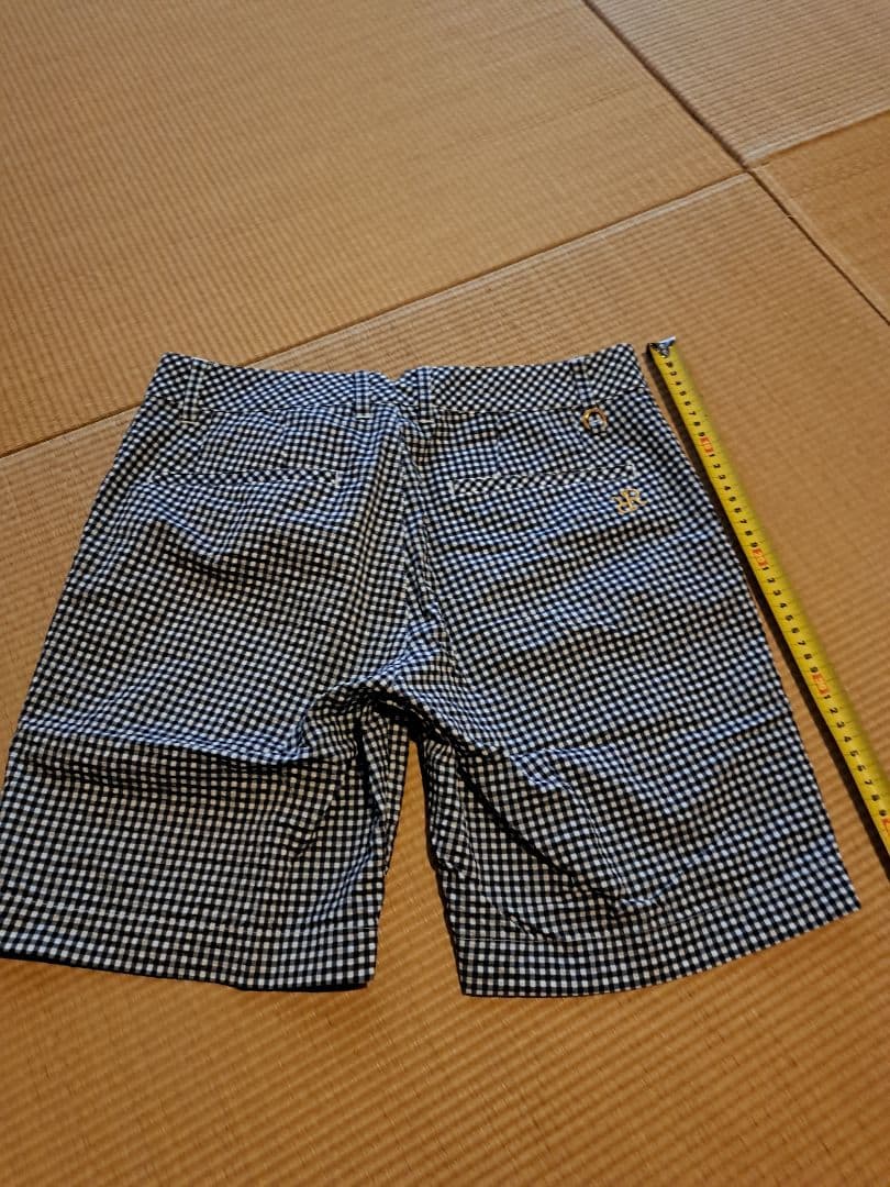 チェック柄ショートパンツ Resurrection