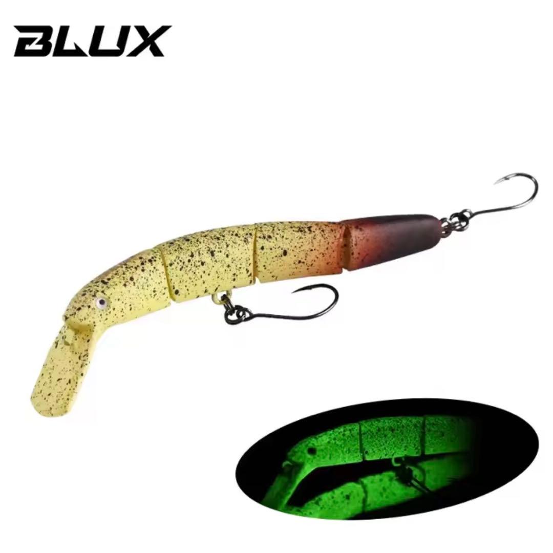 blux ハイドラムS風ジョイントルアー 10色セット