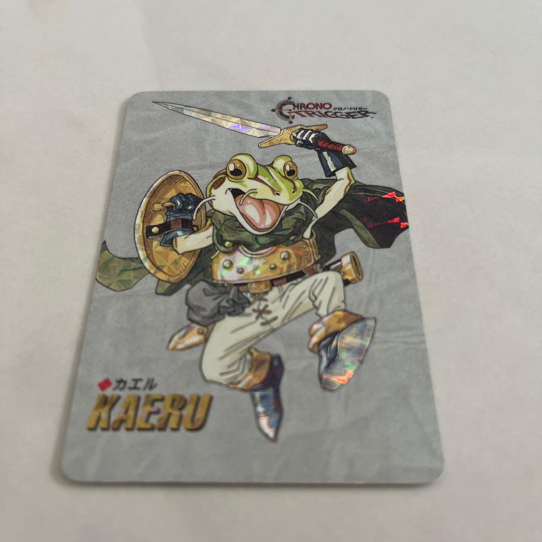 非売品！クロノトリガー スペシャルカード　 クロノ・ロボ.・カエル×2・魔王×2