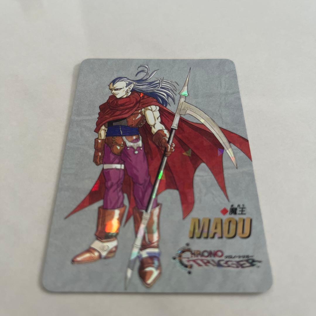 非売品！クロノトリガー スペシャルカード　 クロノ・ロボ.・カエル×2・魔王×2