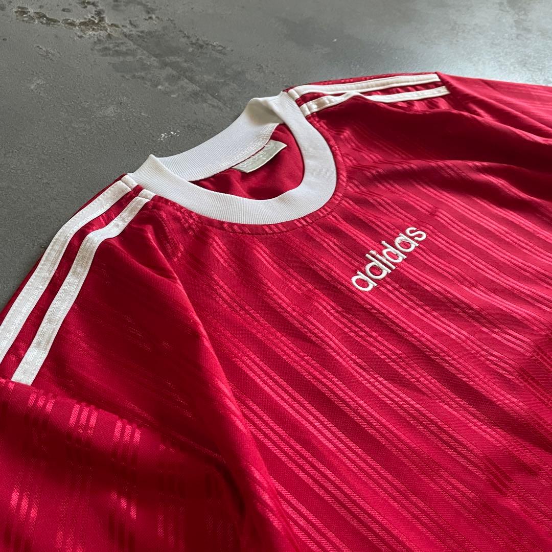 90's銀タグ”adidas“在原みゆ紀 常田大希“リンガーt-shirt