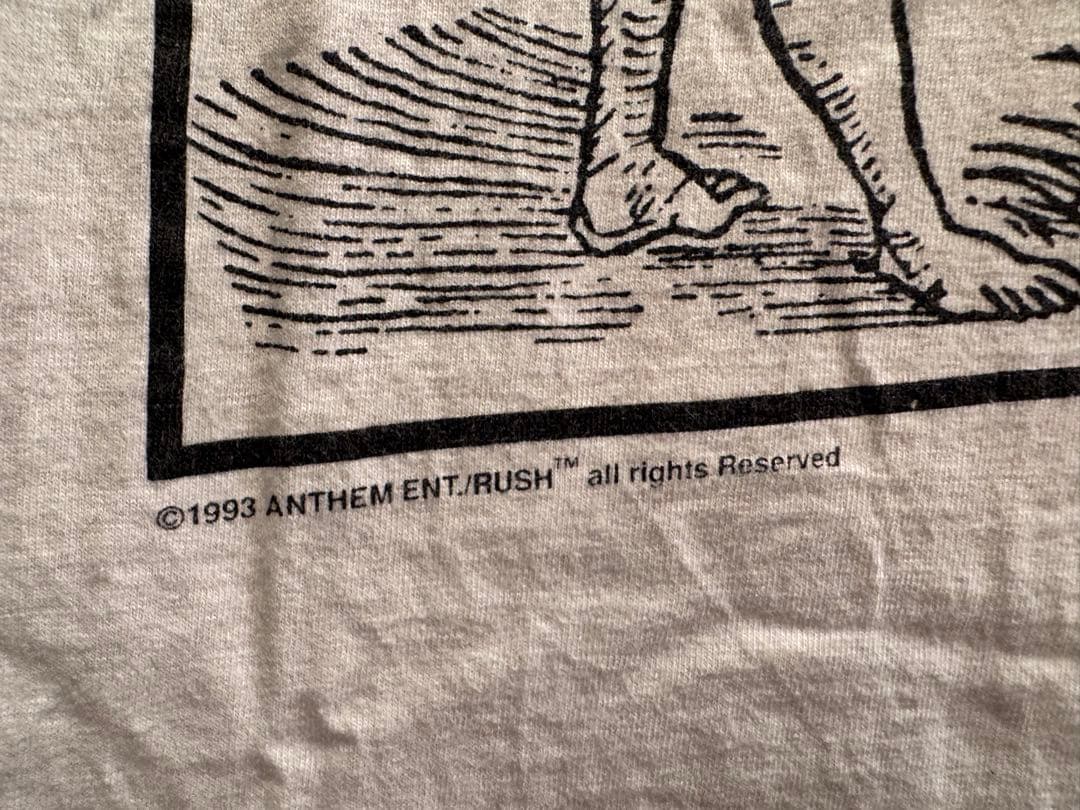 激レア！Rush Tシャツ 1994ツアー