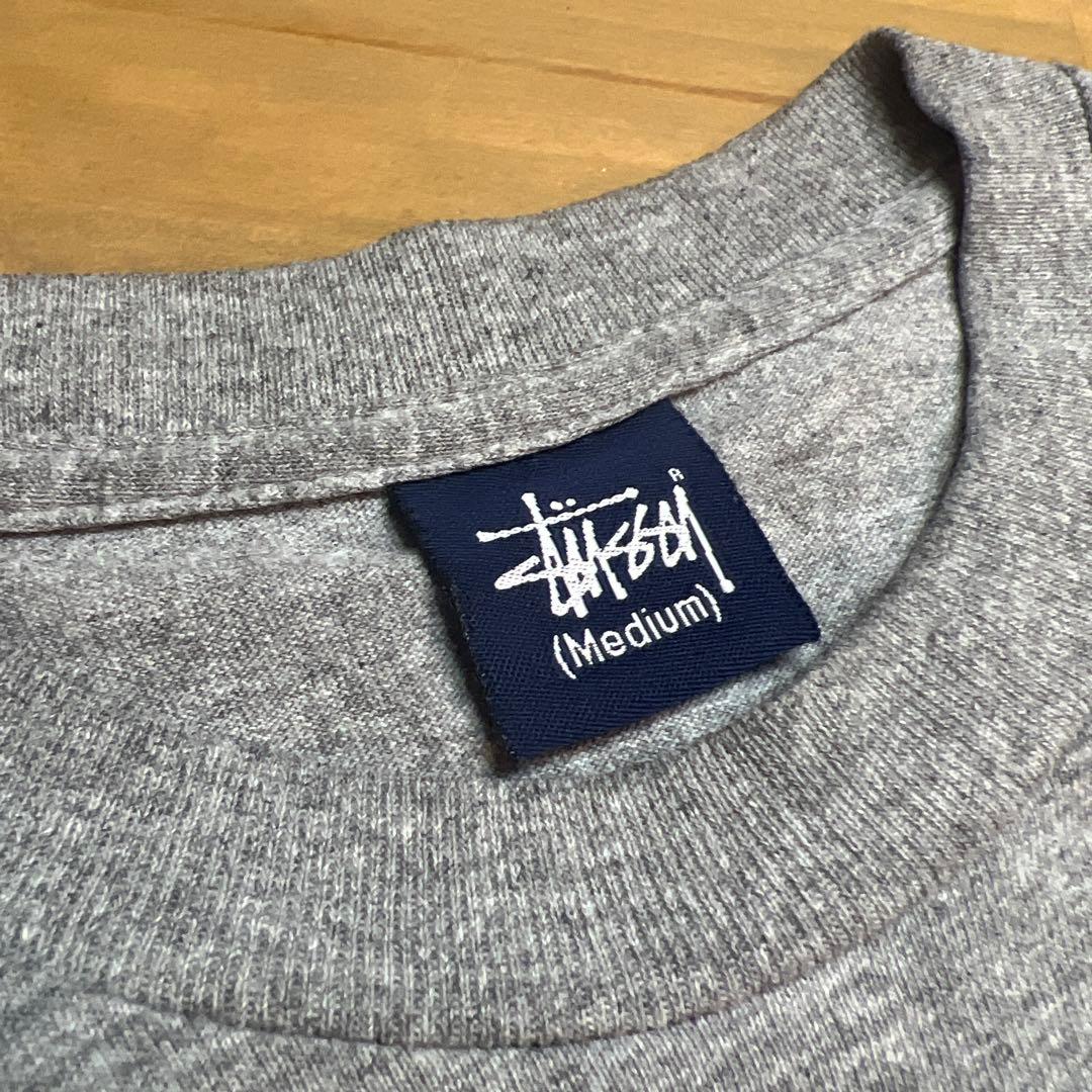 00s★OLD STUSSY ロングスリーブシャツ M★