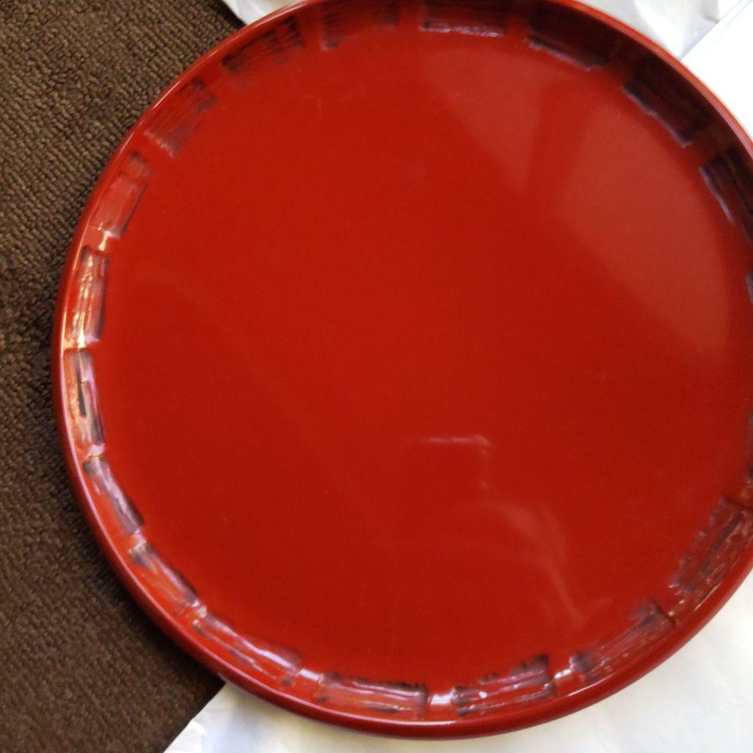 木曽彫り　お皿　大中小　3点セット