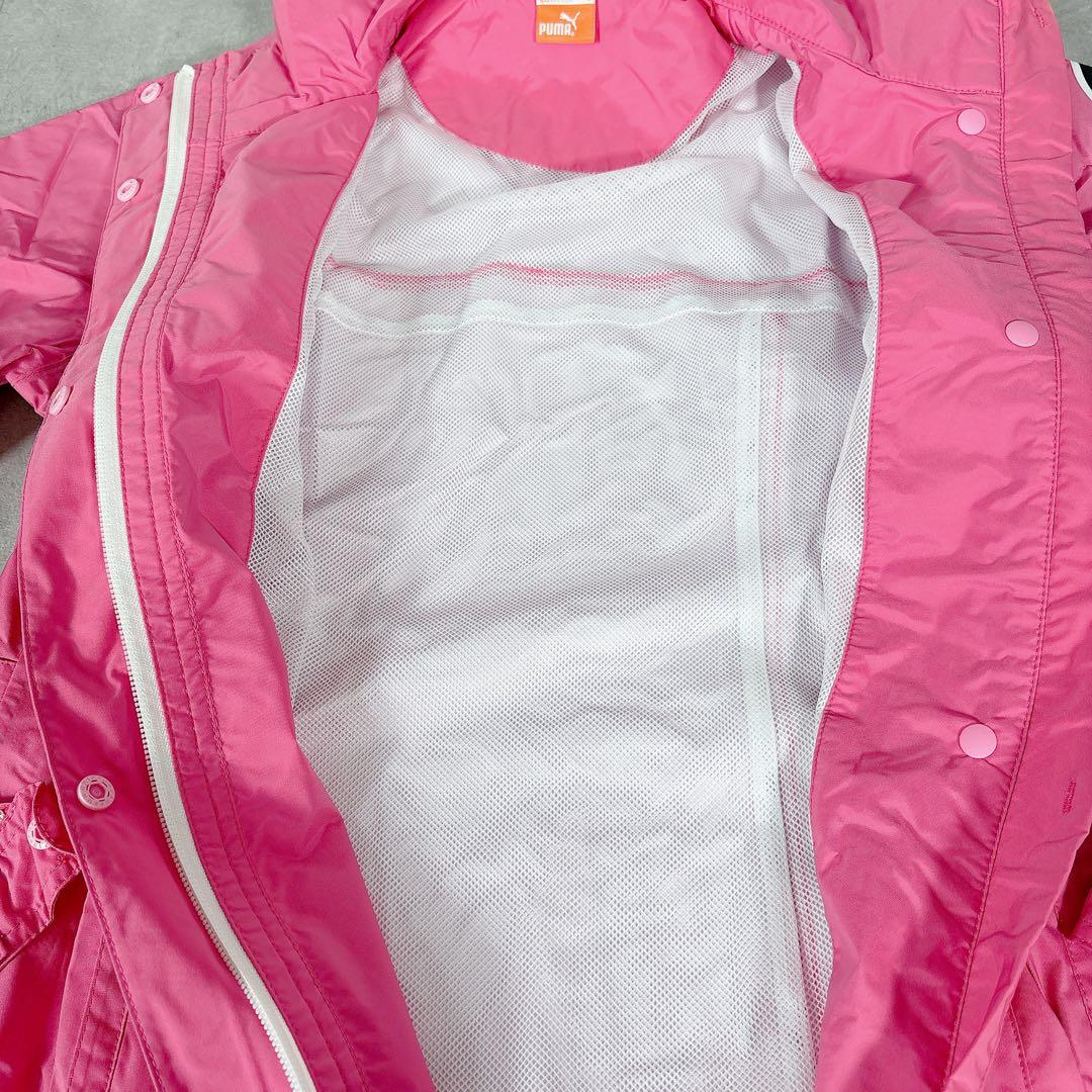 T551 PUMA ストームコンプ レインウエア レディース Lサイズ ピンク