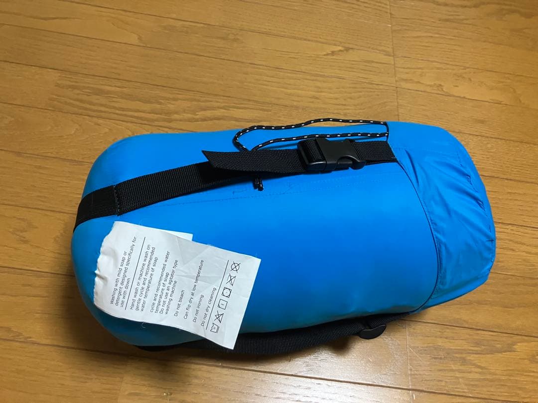 SOOMLOOM 青色 ダウン　シュラフ