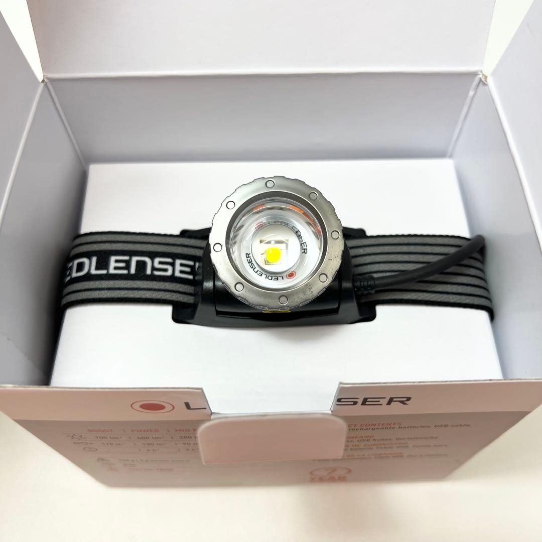 ☆□【未使用】　LEDLENSER H8R SE ヘッドランプ レッドレンザー