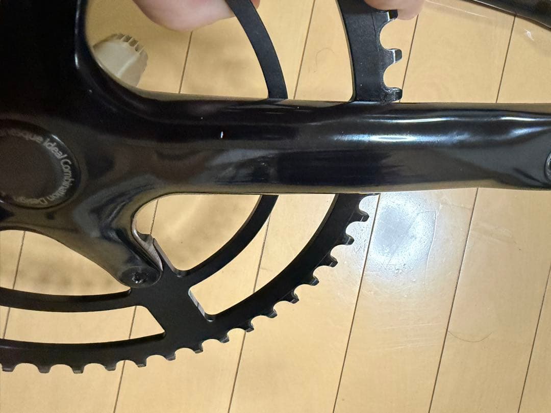 DIXNA LA CRANK 165mm ブラック クランクセット