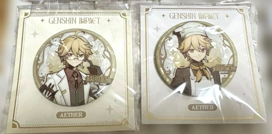 原神　空　まとめ売り　アクリルスタンド　缶バッジ　アクリルキーホルダー