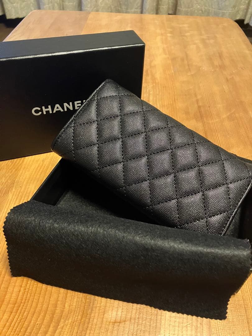 【非売品】CHANEL ブラック キルティング 長財布