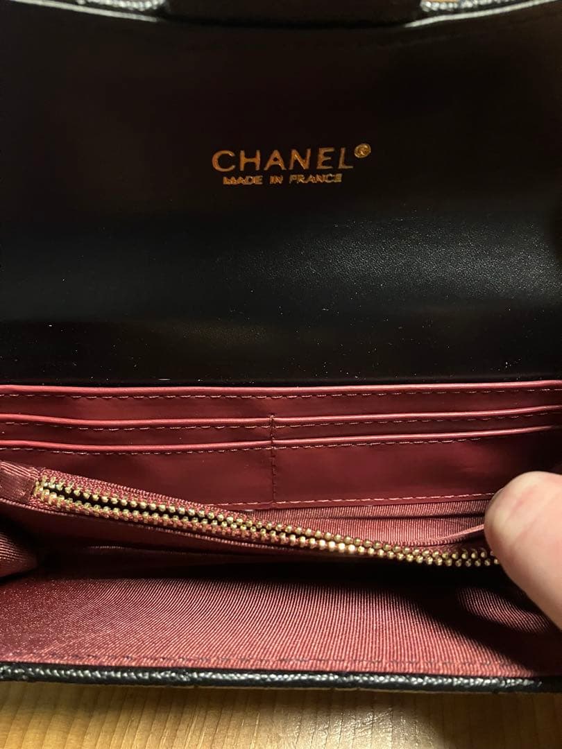 【非売品】CHANEL ブラック キルティング 長財布