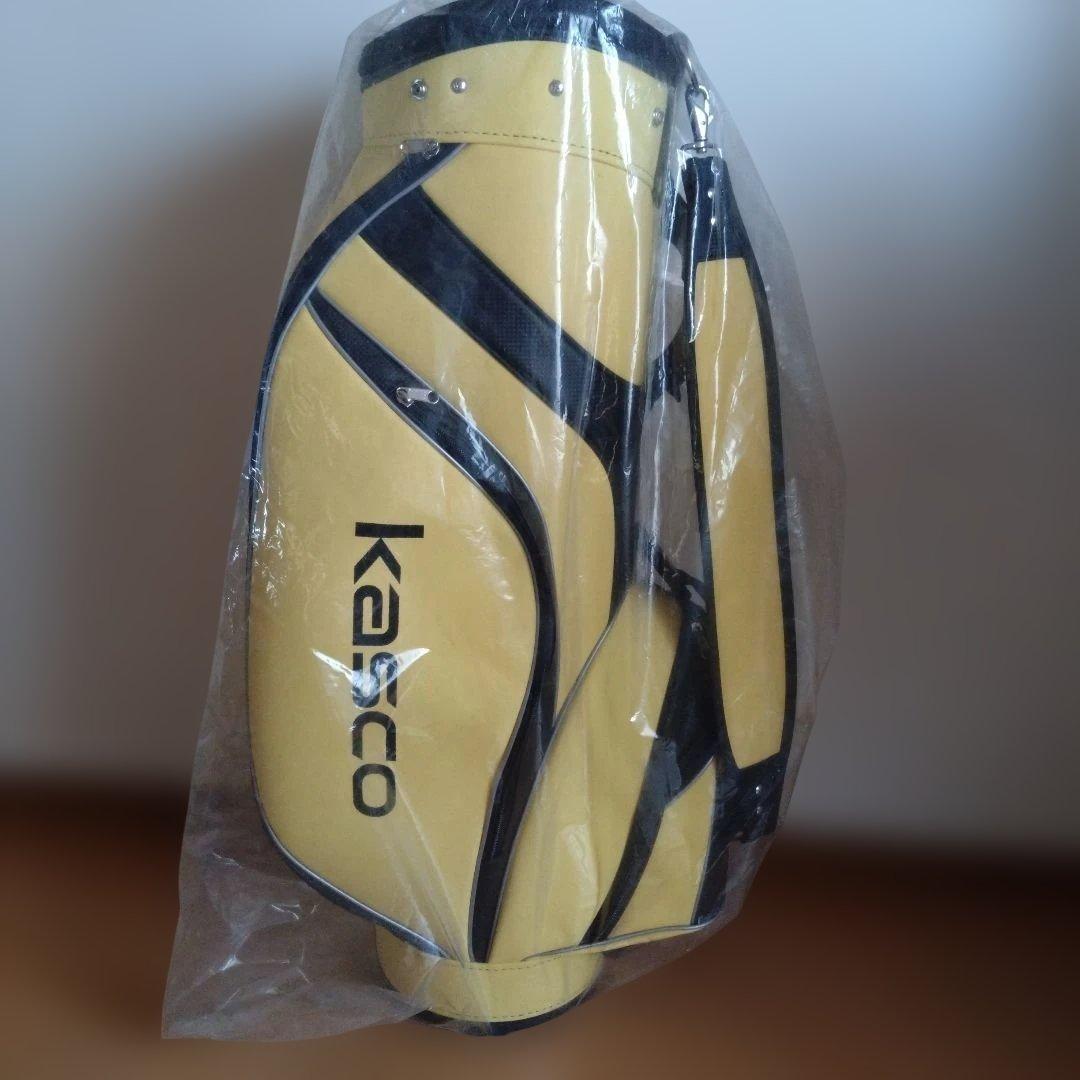 Kasco キャスコ　ゴルフバッグ　イエロー　新品　傷あり