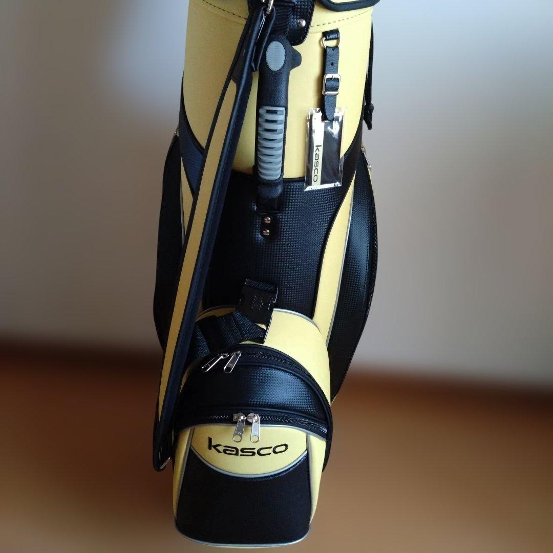 Kasco キャスコ　ゴルフバッグ　イエロー　新品　傷あり