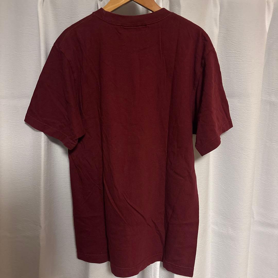 PASS THE MIC Tシャツ Mサイズ バーガンディ Diggy-MO'