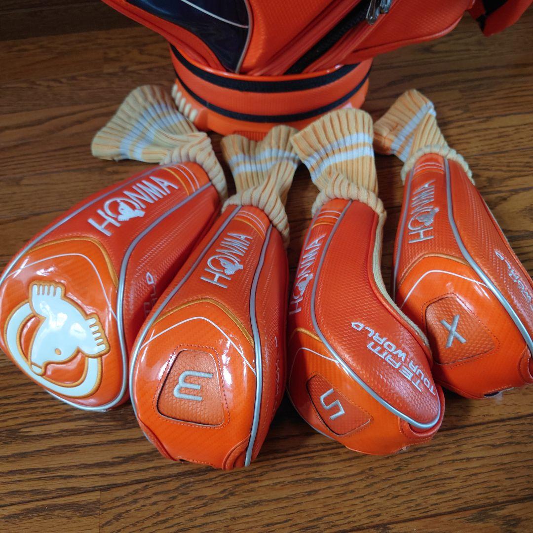 ✽HONMA ゴルフキャディバッグ＆ヘッドカバー
