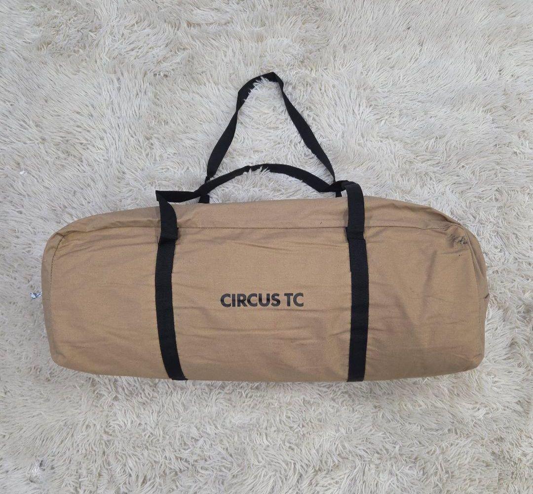 美品　テンマクデザイン　サーカスTC　サンドカラー　ワンポールテント