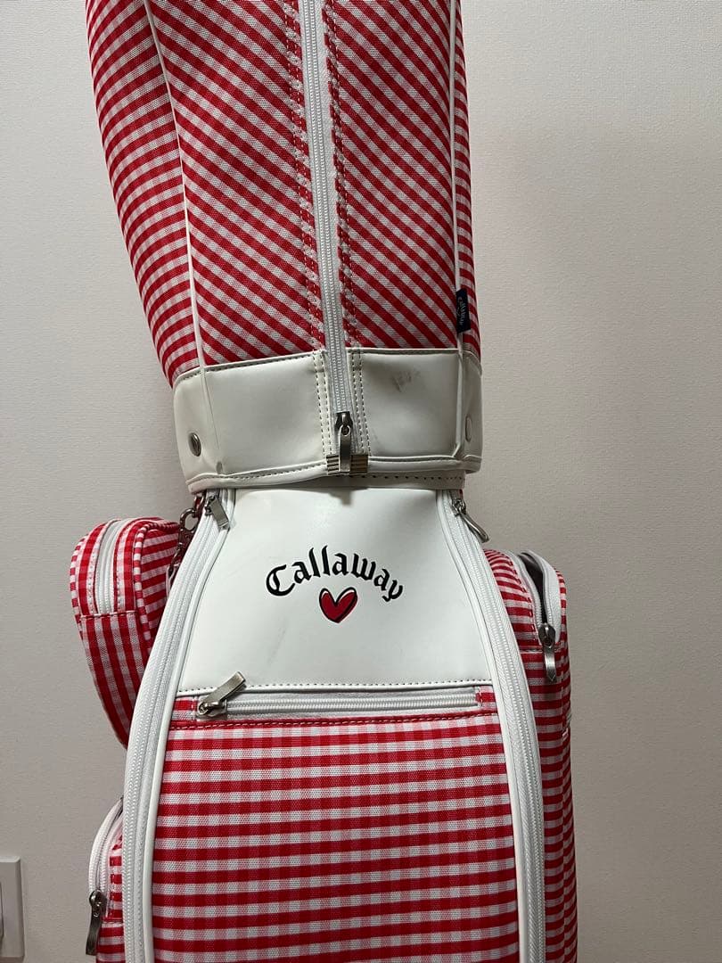 【最終値下げ】callaway ラブキャロウェイ キャディバッグ レッド