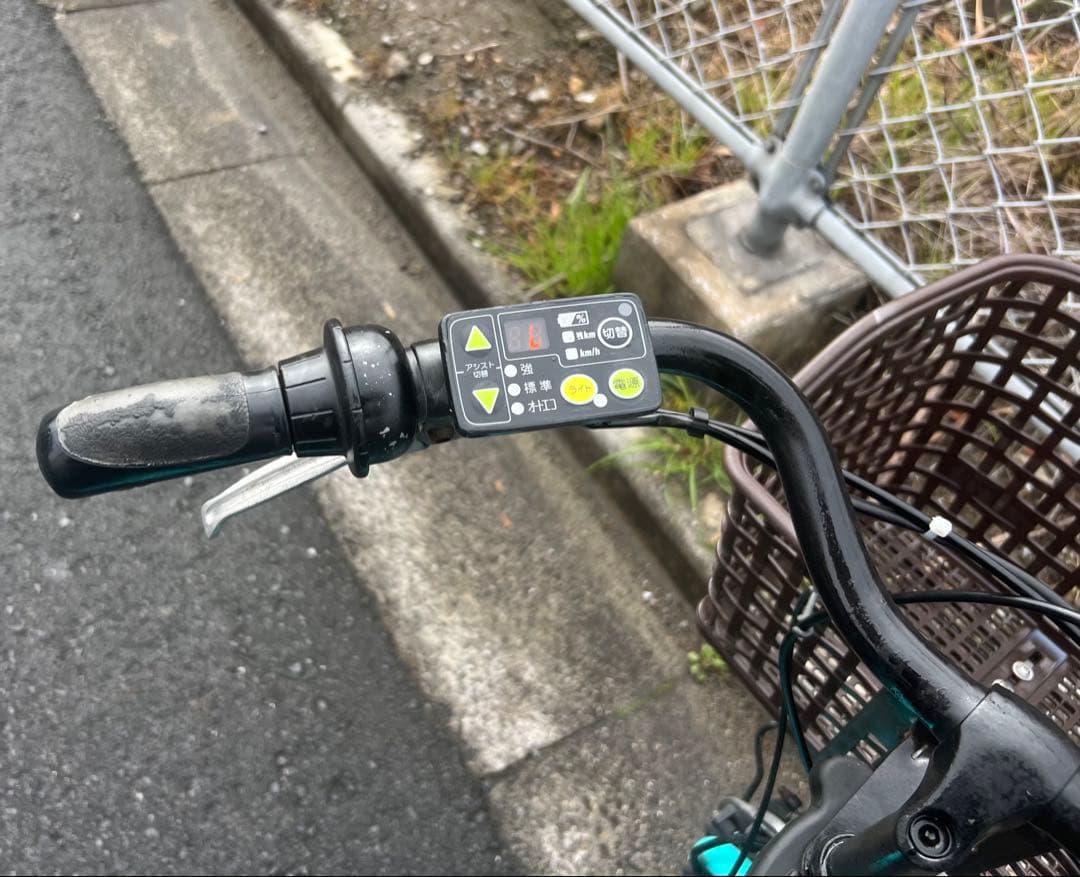 ヤマハPAS Babi電動アシスト自転車20インチ程度良好リアタイヤ新品交換後